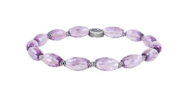 purple - Petit Glamour d'Afrique - Konplott bracelet